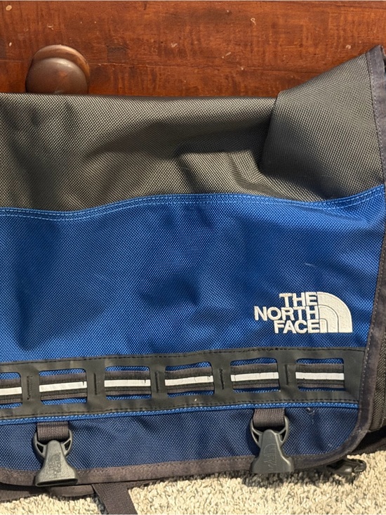 The North Face Other - The North Face Blue and Black Messenger Satchel